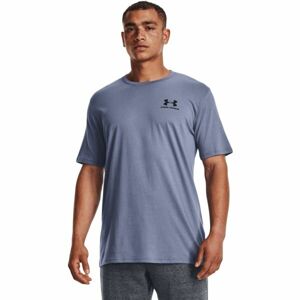 Under Armour SPORTSTYLE LC SS Pánské triko, tmavě zelená, veľkosť L