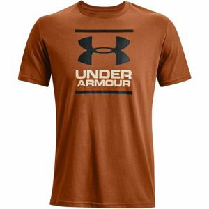 Under Armour GL FOUNDATION SS T Pánské tričko, hnědá, velikost XXL