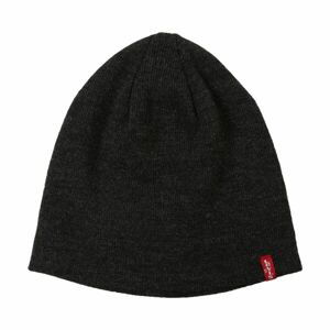 Levi's OTIS BEANIE Pánská zimní čepice, tmavě šedá, velikost S/M