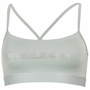 Calvin Klein LOW SUPPORT SPORTS BRA Dámská sportovní podprsenka, světle modrá, velikost XS