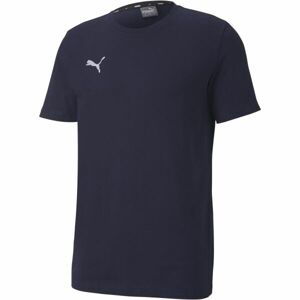 Puma TEAMGOAL 23 CASUALS TEE Pánské triko, tmavě modrá, velikost M