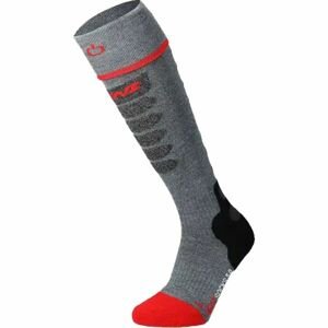 Lenz HEAT SOCK 5.1 TOE CAP SLIM Vyhřívané ponožky, šedá, veľkosť 35-38