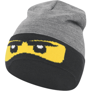 LegoWear LWANTHONY 710 HAT Dětská zimní čepice, šedá, velikost 54/56