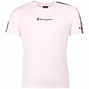 Champion CREWNECK T-SHIRT Pánské tričko, bílá, velikost M
