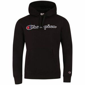 Champion HOODED SWEATSHIRT Pánská mikina, černá, velikost XXL