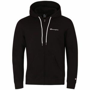 Champion FZ HOODED SWEATSHIRT Pánská mikina, černá, velikost S