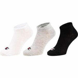 Champion 3PK SNEAKER SOCKS Unisexové ponožky, černá, velikost