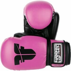 Fighter BASIC 12 OZ Boxerské rukavice, růžová, velikost