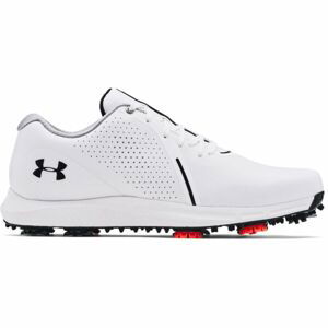 Under Armour CHARGED DRAW RST E Pánské golfové boty, bílá, velikost 46