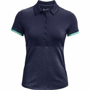 Under Armour ZINGER POINT SS POLO Dámské golfové polo triko, tmavě modrá, velikost XS