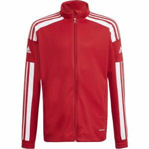 adidas SQ21 TR JKT Y Chlapecká fotbalová mikina, červená, velikost 140