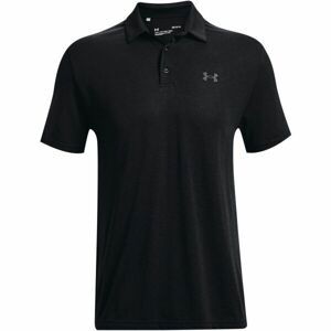 Under Armour VANISH SEAMLESS POLO Pánské polo triko, černá, velikost XL