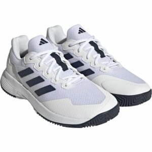 adidas GAMECOURT 2 M Pánské tenisové boty, bílá, velikost 42 2/3