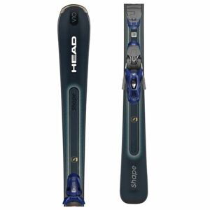 Head SHAPE E-V10 + PR 11 GW BR.90 Sjezdové lyže, tmavě modrá, veľkosť 156