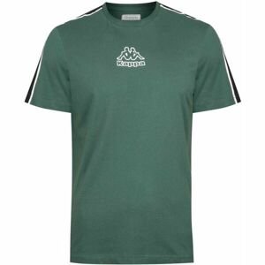 Kappa LOGO DARKZ Pánské triko, zelená, velikost
