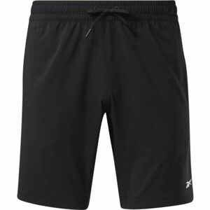 Reebok WOR WOVEN SHORT Pánské kraťasy, černá, velikost L