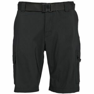 Columbia SILVER RIDGE UTILITY CARGO SHORT Pánské šortky, černá, velikost