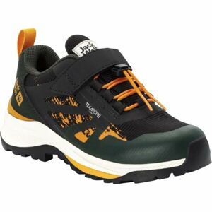 Jack Wolfskin VILI HIKER TEXAPORE K LOW Dětská treková obuv, černá, velikost 34