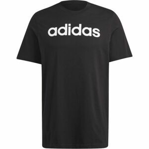 adidas LINEAR TEE Pánské tričko, černá, velikost