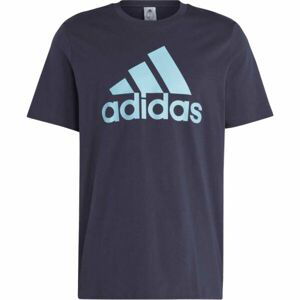 adidas BIG LOGO TEE Pánské tričko, tmavě modrá, velikost