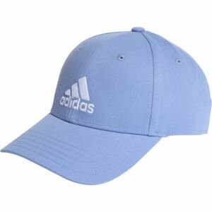 adidas BBALL CAP COT Kšiltovka, světle modrá, velikost OSFM