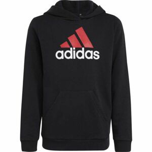 adidas U BL 2 HOODIE Chlapecká mikina, černá, velikost 164