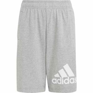 adidas U BL SHORT Chlapecké kraťasy, šedá, velikost 140