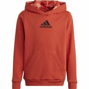 adidas U BLUV HD Q2 Dětská mikina, oranžová, velikost 140