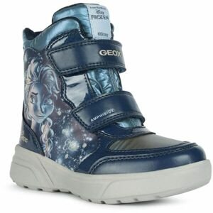 Geox J SVEGGEN G. Dívčí kotníkové boty, modrá, velikost 30