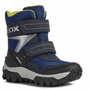 Geox J HIMALAYA B. Chlapecké vysoké boty, modrá, veľkosť 34
