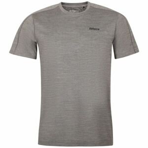 Fitforce SALIM Pánské fitness triko, šedá, velikost M