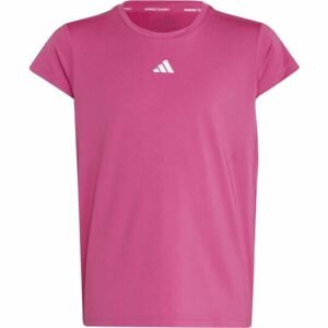adidas TI 3S T Dívčí tréninkové tričko, růžová, velikost 152