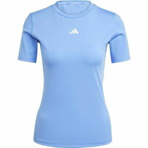 adidas TECHFIT TEE Dámské sportovní tričko, modrá, veľkosť L
