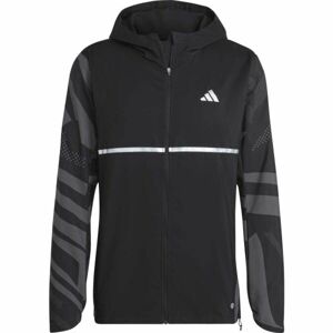 adidas OTR SEASONAL JK Pánská běžecká bunda, černá, velikost XL