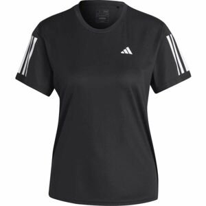 adidas OWN THE RUN TEE Dámské běžecké tričko, černá, velikost
