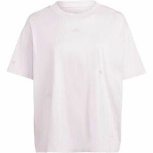 adidas BLUV Q1 BF T INC Dámské tričko v plus size, růžová, velikost 2x
