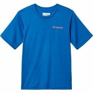 Columbia GRIZZLY RIDGE BACK GRAPHIC SHORT SLEEVE TEE Dětské tričko, modrá, velikost S