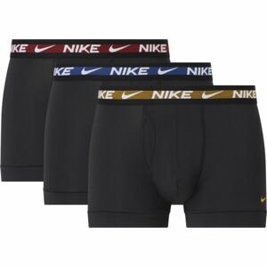 Nike TRUNK 3PK Pánské boxerky, černá, veľkosť S