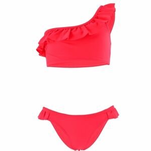 AQUOS KYRIA Dívčí dvoudílné plavky, růžová, velikost 128/134