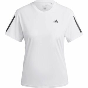 adidas OWN THE RUN TEE Dámské běžecké tričko, bílá, velikost L