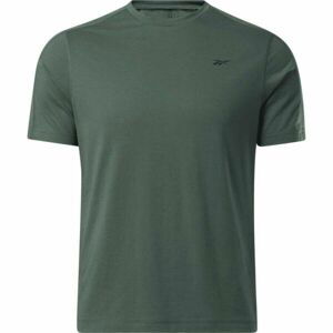 Reebok TRAIN SPEEDWICK TEE Pánské sportovní tričko, khaki, velikost M