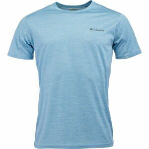 Columbia ALPINE CHIL ZERO SHORT SLEEVE CREW Pánské funkční tričko, světle modrá, velikost L