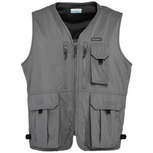 Columbia SILVER RIDGE™ UTILITY VEST Pánská vesta, šedá, velikost L