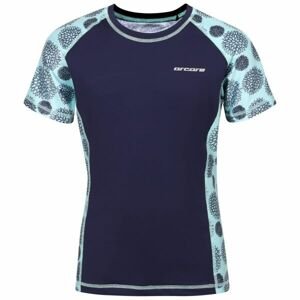 Arcore MANDISA Dívčí běžecké triko, tmavě modrá, velikost 140-146