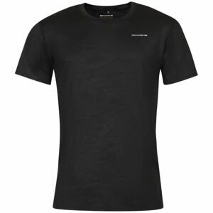 Arcore POWEN Pánské běžecké triko, černá, velikost XXL