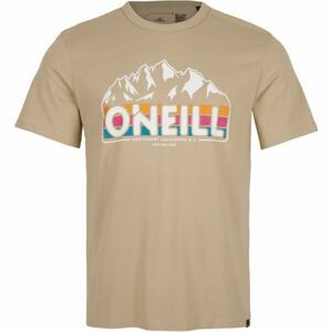 O'Neill OUTDOOR T-SHIRT Pánské tričko, béžová, velikost M