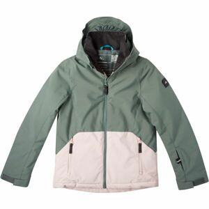 O'Neill ADELITE JACKET Dívčí lyžařská/snowboardová bunda, tmavě zelená, velikost 176