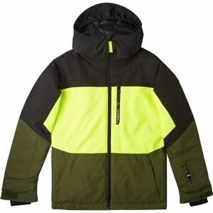 O'Neill CARBONITE JACKET Chlapecká lyžařská/snowboardová bunda, khaki, velikost 128