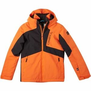 O'Neill HAMMER JACKET Chlapecká zimní bunda, oranžová, velikost 152