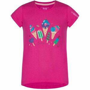 Loap BESNUDA Dívčí triko, růžová, velikost 146-152